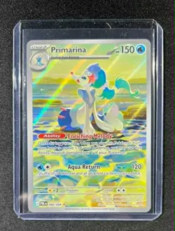 Primarina Illustration Rare 088/084 Pokemon Pitch Black English - Image 1