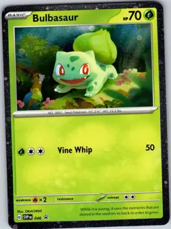 Bulbasaur (Cosmos Holo) 046 Promo Scarlet & Violet Promo Pokemon Near Mint - Image 1