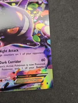 Pokemon Gengar EX - Ultra Rare - XY Phantom Forces - 34/119 - NM - Image 3