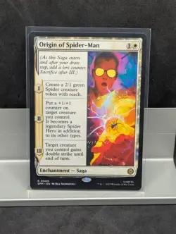 Origin of Spider-Man X1 NM Marvel's Spider Man MTG - Image 1