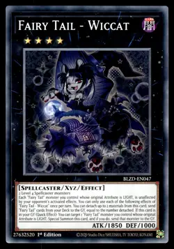 FAIRY TAIL - WICCAT - BLZD-EN047 Blazing Dominion Yu-Gi-Oh NM - Image 1