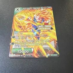 Dragon Ball Super masters BT11-063 SS3 Vegito, Peerless Warrior Judge stamp - Image 2