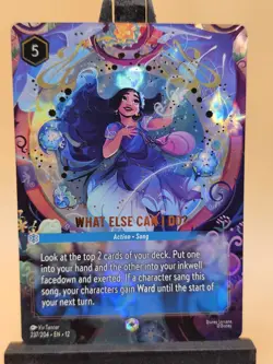 What Else Can I DoU (Enchanted) 237/204 Wilds Unknown Holo - Image 1