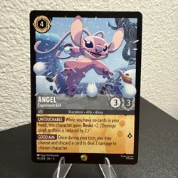 Angel Experiment 624 Lorcana Winterspell Legendary Non Foil NM 191/204 - Image 3