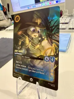 Judy Hopps Lead Detective Enchanted 235/204 Lorcana Whispers in the Well - Image 3