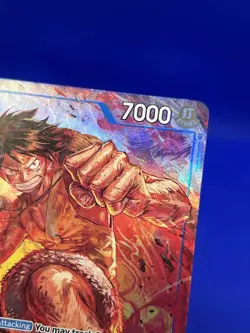 One Piece Paramount War Monkey D Luffy OP02-062 Alternate Alt Art NM - Image 4