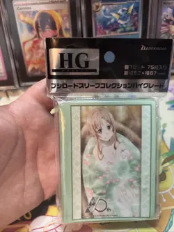 Bushiroad HG Vol.3815 Sword Art Online Yuuki Asuna Sleeves 75 Ct New Sealed - Image 2