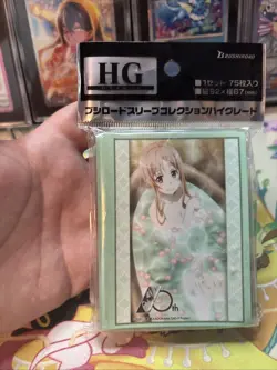 Bushiroad HG Vol.3815 Sword Art Online Yuuki Asuna Sleeves 75 Ct New Sealed - Image 5