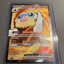 Mamoswine ex 174 NEAR MINT Journey Together 159 Pokemon - Image 1
