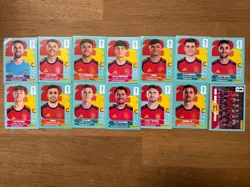 Panini FIFA World Cup 2026 Spain Team Bundle X 14 Stickers Rare ! - Image 1