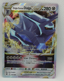 Origin Forme Dialga VSTAR 114/189 Pokemon TCG Astral Radiance Holo - Image 1