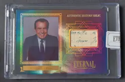 2024 ETERNAL CUTS WORLD RELIC /75 Richard Nixon - Image 1