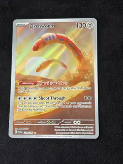 Pokemon TCG Orthworm 224/193 Illustration Rare IR Paldea Evolved Near Mint SIR - Image 1