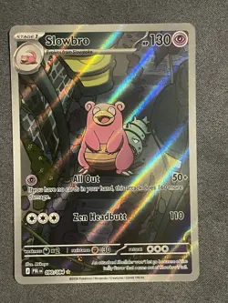 Pokemon TCG Slowbro 090/084 Pitch Black Illustration Rare Pack Fresh - Image 1