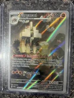 Pokemon TCG Garganacl 202/182 Paradox Rift Rare Holo ENG 2023 NM - Image 1
