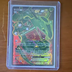 Pokemon TCG Rayquaza EX 123/124 Dragons Exalted Holo Ultra Rare HP 170 - Image 2