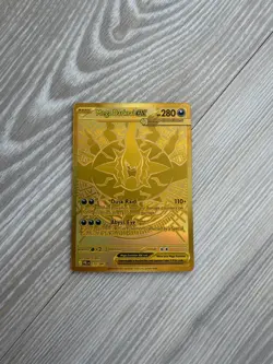 Pokemon TCG Mega Darkrai Ex 120/84 Hyper Rare Gold Card Pitch Black - Image 1