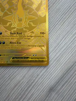 Pokemon TCG Mega Darkrai Ex 120/84 Hyper Rare Gold Card Pitch Black - Image 5