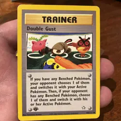 Pokemon Card 2000 DOUBLE GUST 100/111 Neo Genesis Common - Image 1
