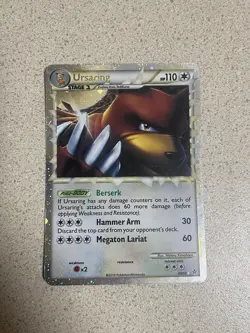 Pokemon TCG Ursaring Prime Unleashed 89/95 Holo Holo Rare Prime - Image 1