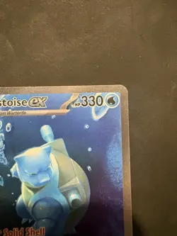 Pokemon TCG Blastoise ex 200/165 Scarlet & Violet-151 Hyper Rare Holo Full Art - Image 2