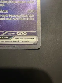Pokemon TCG Blastoise ex 200/165 Scarlet & Violet-151 Hyper Rare Holo Full Art - Image 3
