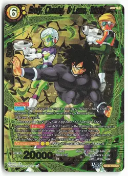 Broly, Cheelai, & Lemo, Trinity BT30-146 Foil Dragon Ball Super Card - Image 2