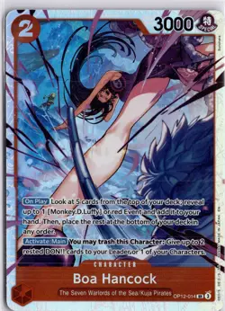 One Piece Legacy of the Master OP12-014 Boa Hancock Trading Card TCG - Image 4