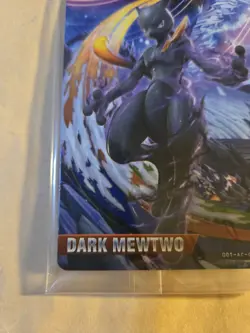 Sealed Dark Mewtwo Pokemon Pokken Tournament Amiibo Card Japanese 2016 Promo - Image 4