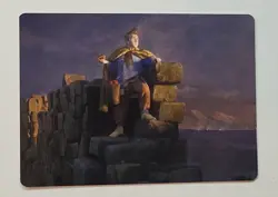 MTG LORD OF THE RINGS ART CARD 21 SAURON DARK LORD 31 MOUNTAIN 66 PIPPIN WARDEN - Image 2