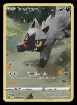 Poochyena - GG33/GG70 - Ultra Rare - Crown Zenith - Pokemon Card - NM/M - Image 1