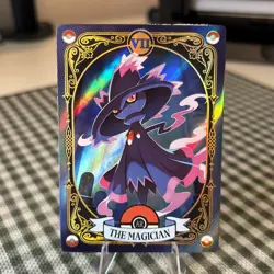 Pokemon Mengka 2.0 - Mismagius AR 7 / VII " The Magician" Tarot Card - Non TCG - Image 1