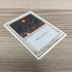 ARMAGEDDON 4TH EDITION CARD CCG MAGIC THE GATHERING MTG 1995 WHITE SORCERY - Image 4