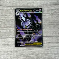 Pokemon Mega Evolution Pitch Black Mega Chandelure ex SIR 115/084 Pack Fresh - Image 1