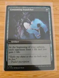 MTG Tithing Blade Consuming Sepulcher (FOIL) 0128 Lost Caverns of Ixalan M/NM - Image 2