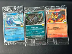 Primarina, Zarude & Armarouge (What’s Your Favourite Pokemon) Promo Sealed - Image 1