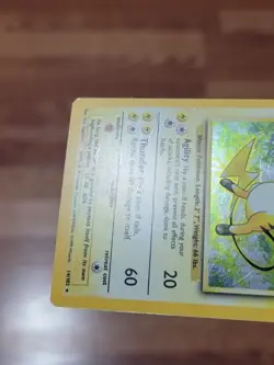 Raichu 14/102 - Base Set Unlimited - WOTC Holo Rare Pokemon Card - Vintage PL!! - Image 4