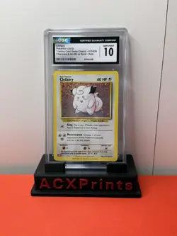 Pokemon Clefairy 013/034 Holo CLC Trading Card Game Classic CGC 10 Gem Mint - Image 1