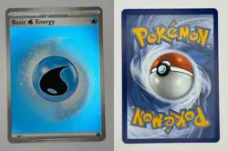 Basic Water Energy - 003 3 Mega Evolution Energies Pokemon Reverse Holo NM - Image 1