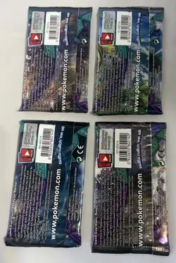 Pokemon Sun & Moon Guardians Rising Sealed Booster Pack Lot Of 4 Art Set - Image 2