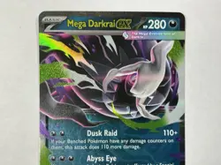 Mega Darkrai ex 048/084 Double Rare Pitch Black Pokemon Holo NM/M - Image 5