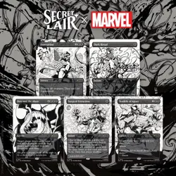 PRESALE 1x MTG SLD x Marvel’s Spider-Man: Venom Unleashed (Inks) Nonfoil Sealed - Image 1