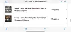 PRESALE 1x MTG SLD x Marvel’s Spider-Man: Venom Unleashed (Inks) Nonfoil Sealed - Image 2