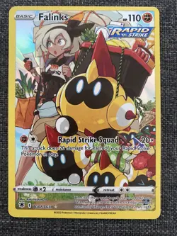 2022 Pokemon TCG Falinks Trainer Art Gallery Holo #TG07 Mint - Image 1