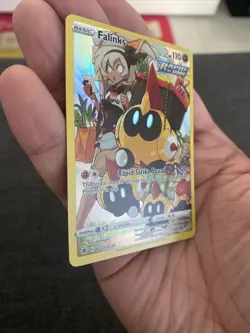2022 Pokemon TCG Falinks Trainer Art Gallery Holo #TG07 Mint - Image 4
