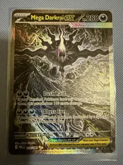 Mega Darkrai EX 280 HP PBL 116/084 Full Art Holo EX Pokemon TCG English - Image 1