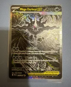 Mega Darkrai EX 280 HP PBL 116/084 Full Art Holo EX Pokemon TCG English - Image 2