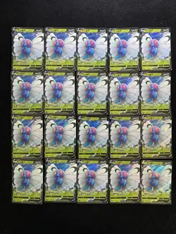 2025 Pokemon TCG S-Chinese Butterfree RR Holo #CS1BC 004/136 Lot*20 BL25 - Image 1