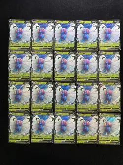 2025 Pokemon TCG S-Chinese Butterfree RR Holo #CS1BC 004/136 Lot*20 BL25 - Image 2