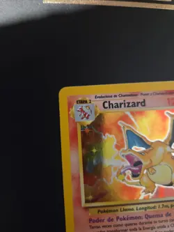 Spanish Pokemon TCG Charizard Base Set 4/102 Holo 1999-2000 Wizards Base Set... - Image 3